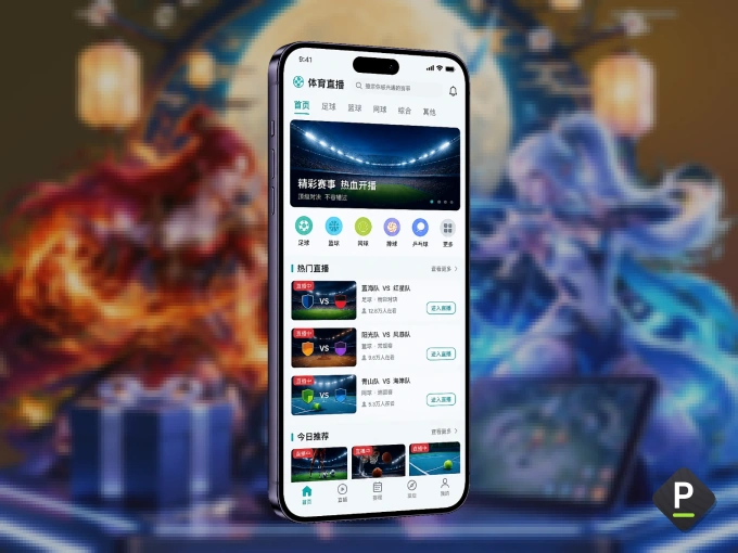 PG游戏 APP，随时掌握比赛进程